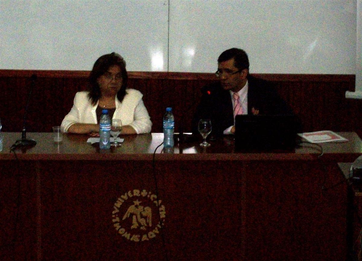 Dra. Castillo de Ayusa y Dr. Díaz Lannes:: Acto de apertura