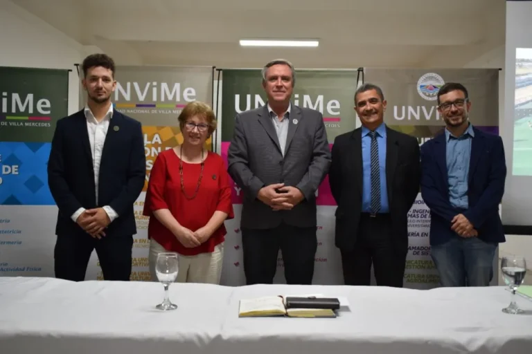 La Fundación firmó un convenio con la Universidad Nacional de Villa Mercedes